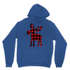 lumberjack reindeer Unisex Hoodie