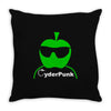 cider (cyder cyber) punk drinking apple west country rough scrumpy Throw Pillow