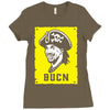 andrew mccutchen baseball pittsburgh bucn Ladies Fitted T-Shirt