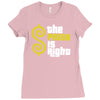 the paisa is right Ladies Fitted T-Shirt