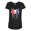 Spider Maternity Scoop Neck T-shirt