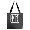 your girlfriend vs my girlfriend funny pub jokr  impress your friends! Tote Bags