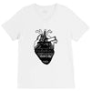 eiffel heart V-Neck Tee