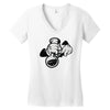 mickey frappe un bang Women's V-Neck T-Shirt