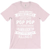 Super Cool Pop Pop Of A Freaking Awesome Granddaughter T-Shirt