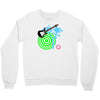 guitar retro music Crewneck Sweatshirt
