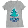 reptar on ice Ladies Fitted T-Shirt