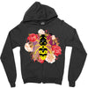 bee Zipper Hoodie