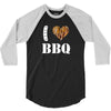 I love BBQ 3/4 Sleeve Shirt