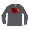 funny techno viking 3, ideal birthday present or gift Long Sleeve Shirts