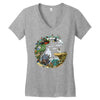 ghibli tribute Women's V-Neck T-Shirt