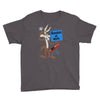 looney tunes genius at work Youth Tee