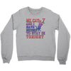 my cat and i stay in tonight Crewneck Sweatshirt