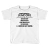 Smartass June Girl Toddler T-shirt
