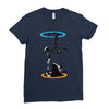 infinite loop Ladies Fitted T-Shirt