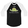 team herbivore! 3/4 Sleeve Shirt