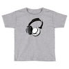 headphones black humor Toddler T-shirt