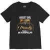 august girl is a perfect combination of princess and warrior V-Neck Tee