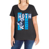 hoth coldest in the galaxy Ladies Curvy T-Shirt