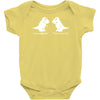 trex i love you this much Baby Onesie