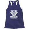 body by krang Racerback Tank