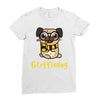 gryffindog pug Ladies Fitted T-Shirt