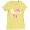 little princess gender reveal game Ladies Fitted T-Shirt