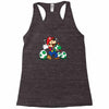 mario alien (2) Racerback Tank