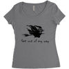 bumper Women's Triblend Scoop T-shirt