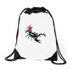 scorpio rose Drawstring Bags