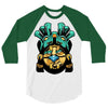 warrior aztec 3/4 Sleeve Shirt