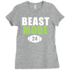 beast mode marshawn lynch seattle seahawks Ladies Fitted T-Shirt