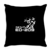 robocop inspired ed 209 Throw Pillow