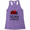 coffee lover Racerback Tank