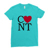 clnt Ladies Fitted T-Shirt
