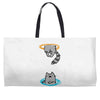 portal cat Weekender Totes