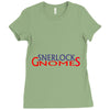 Sherlock Gnomes Ladies Fitted T-Shirt