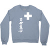 fan, swiss cross, switzerland, new Crewneck Sweatshirt
