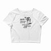 hump day camel funny t shirt guess what day it is funny tee shirt Crop Top