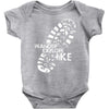 wander explore hike Baby Bodysuit