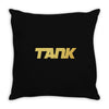 Tank Deji Throw Pillow