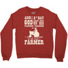 the 8th day god made farmers Crewneck Sweatshirt