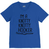 crochet knitting V-Neck Tee