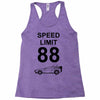 speed limit 88 Racerback Tank