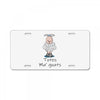 totes ma' goats License Plate