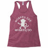 monkey teenage Racerback Tank