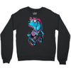 dog biker Crewneck Sweatshirt