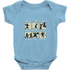 pirate exercise Baby Onesie