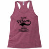 New Mom 2018 Rokie Dept. Racerback Tank