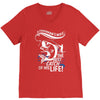 the best catch of his life! V-Neck Tee